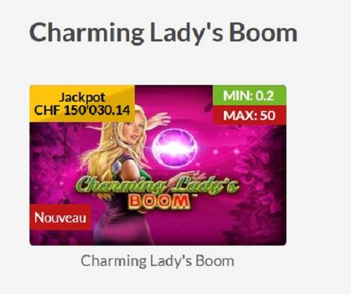 Jakpots Charming Lady's Boom